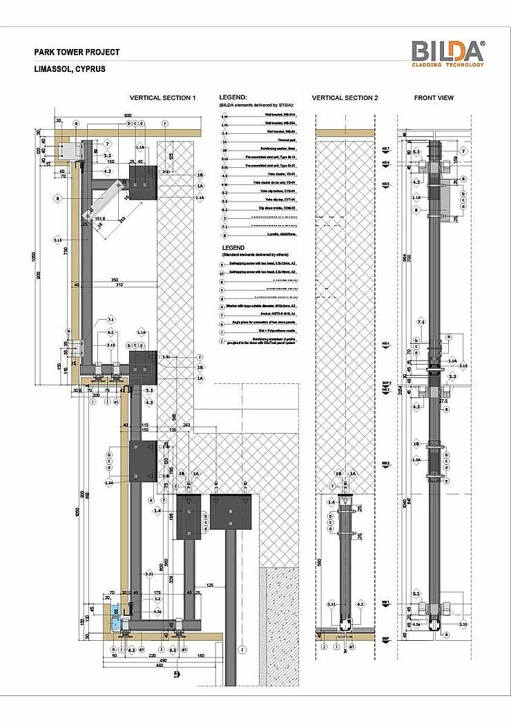 Ventilated facade system 3 | Bilda Ventilated facade system 3