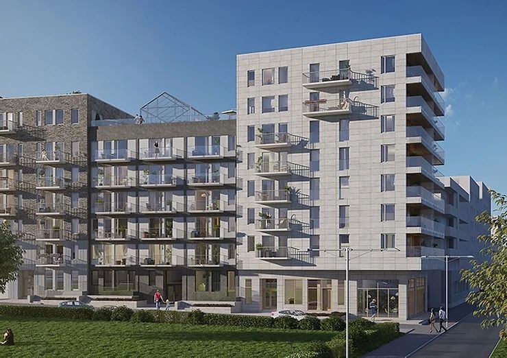 Broparken, Sweden - Urban living in harmony with nature 1 | BILDA Cladding System Broparken, Sweden - Urban living in harmony with nature 1