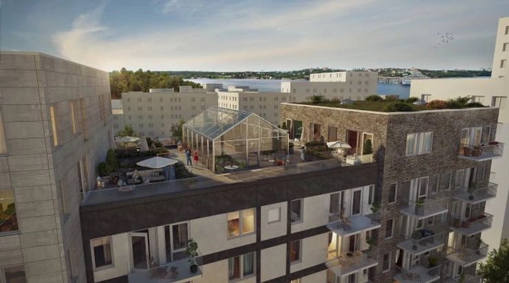 Broparken, Sweden - Urban living in harmony with nature 6 | BILDA Cladding System Broparken, Sweden - Urban living in harmony with nature 6